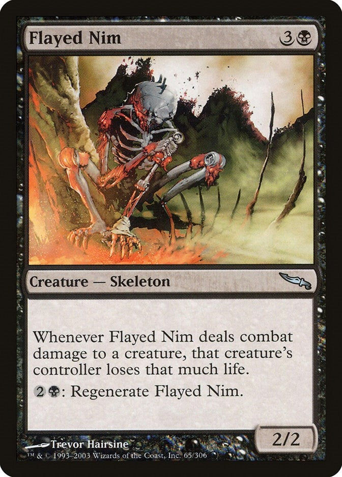 Image for Flayed Nim (Mirrodin) (65) - Magic: The Gathering
