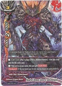 Image for Hundred Demons General, Gokumengaiou (RR Foil) (Trial Deck: Malicious Demons) (H-TD02/0001EN) - Future Card BuddyFight