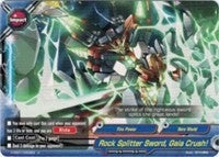 Image for Rock Splitter Sword, Gaia Crush! (Miracle Impack!) (H-EB01/0059EN) - Future Card BuddyFight
