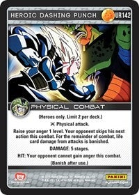 Image for Heroic Dashing Punch (Panini: Perfection) (UR142) - Dragon Ball Z TCG