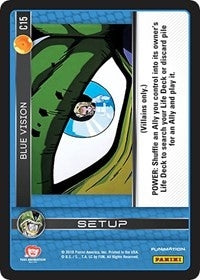 Image for Blue Vision (Panini: Perfection) (C15) - Dragon Ball Z TCG