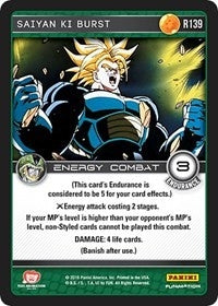 Image for Saiyan Ki Burst (Panini: Perfection) (R139) - Dragon Ball Z TCG