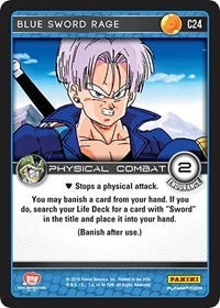 Image for Blue Sword Rage (Panini: Perfection) (C24) - Dragon Ball Z TCG