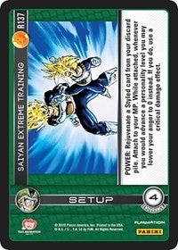Image for Saiyan Extreme Training (Panini: Perfection) (R137) - Dragon Ball Z TCG