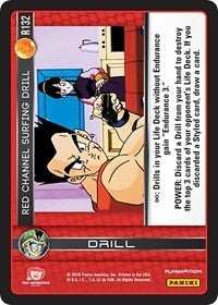 Image for Red Channel Surfing Drill (Panini: Perfection) (R132) - Dragon Ball Z TCG