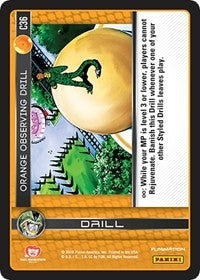 Image for Orange Observing Drill (Panini: Perfection) (C36) - Dragon Ball Z TCG
