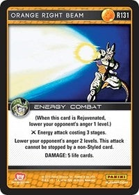 Image for Orange Right Beam (Panini: Perfection) (R131) - Dragon Ball Z TCG