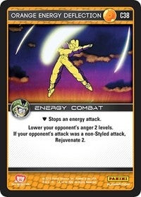 Image for Orange Energy Deflection (Panini: Perfection) (C38) - Dragon Ball Z TCG