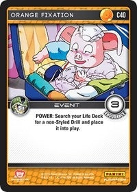 Image for Orange Fixation (Panini: Perfection) (C40) - Dragon Ball Z TCG
