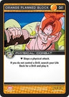 Image for Orange Planned Block (Panini: Perfection) (C41) - Dragon Ball Z TCG