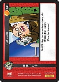 Image for Red Bribe (Panini: Perfection) (C43) - Dragon Ball Z TCG