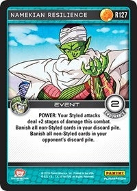Image for Namekian Resilience (Panini: Perfection) (R127) - Dragon Ball Z TCG