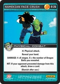 Image for Namekian Face Crush (Panini: Perfection) (R126) - Dragon Ball Z TCG