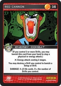 Image for Red Cannon (Panini: Perfection) (C45) - Dragon Ball Z TCG