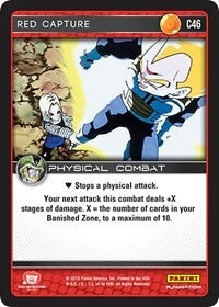 Image for Red Capture (Panini: Perfection) (C46) - Dragon Ball Z TCG