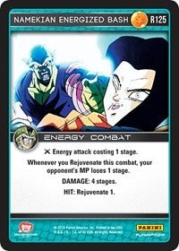 Image for Namekian Energized Bash (Panini: Perfection) (R125) - Dragon Ball Z TCG