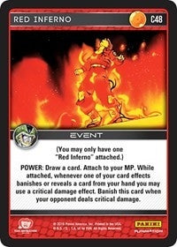 Image for Red Inferno (Panini: Perfection) (C48) - Dragon Ball Z TCG