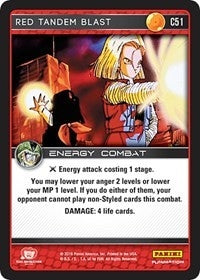 Image for Red Tandem Blast (Panini: Perfection) (C51) - Dragon Ball Z TCG