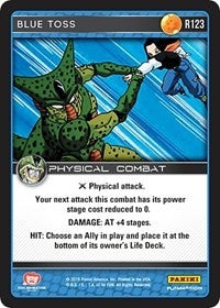 Image for Blue Toss (Panini: Perfection) (R123) - Dragon Ball Z TCG