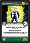 Image for Saiyan Energy Aura (Panini: Perfection) (C54) - Dragon Ball Z TCG