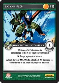 Image for Saiyan Flip (Panini: Perfection) (C56) - Dragon Ball Z TCG