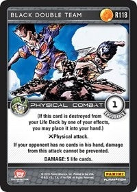Image for Black Double Team (Panini: Perfection) (R118) - Dragon Ball Z TCG