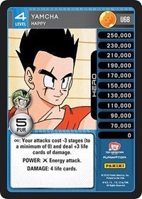 Image for Yamcha - Happy (Panini: Perfection) (U68) - Dragon Ball Z TCG