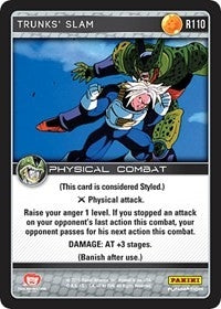 Image for Trunks' Slam (Panini: Perfection) (R110) - Dragon Ball Z TCG