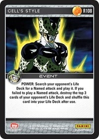 Image for Cell's Style (Panini: Perfection) (R108) - Dragon Ball Z TCG
