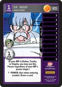 Image for Dr. Brief - Analyzing (Panini: Perfection) (U73) - Dragon Ball Z TCG