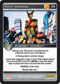 Image for Pesky Barrage (Panini: Perfection) (U78) - Dragon Ball Z TCG