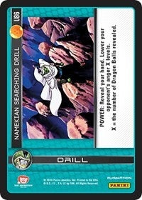 Image for Namekian Searching Drill (Panini: Perfection) (U86) - Dragon Ball Z TCG