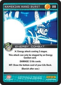 Image for Namekian Hand Burst (Panini: Perfection) (U88) - Dragon Ball Z TCG