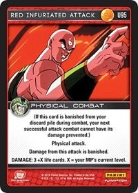 Image for Red Infuriated Attack (Panini: Perfection) (U95) - Dragon Ball Z TCG