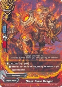 Image for Giant Flare Dragon (Starter Deck: Scorching Sun Dragon) (D-SD01/0002EN) - Future Card BuddyFight