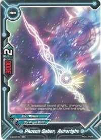 Image for Photon Saber, Auroright (Starter Deck: Cross Dragoner) (D-SD02/0016EN) - Future Card BuddyFight