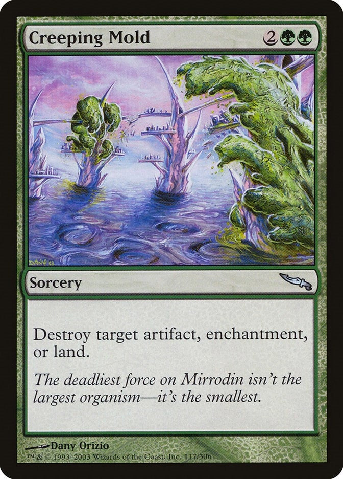 Image for Creeping Mold (Mirrodin) (117) - Magic: The Gathering