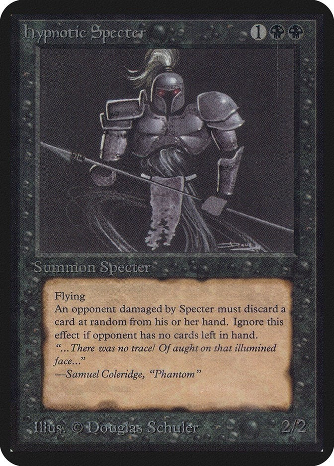 Image for Hypnotic Specter (Alpha Edition) - Magic: The Gathering