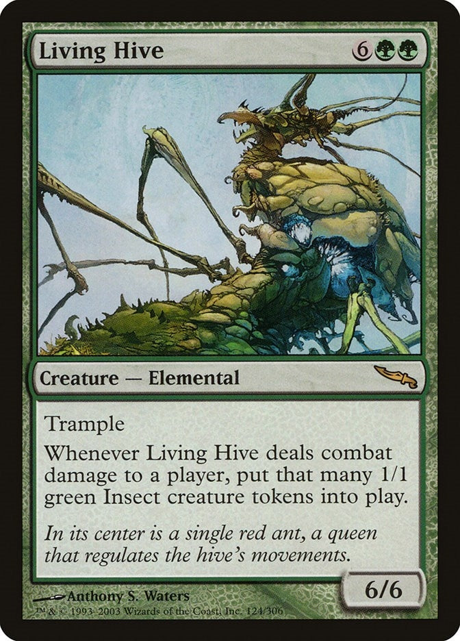 Image for Living Hive (Mirrodin) (124) - Magic: The Gathering