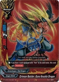 Image for Crimson Battler, Guns Knuckle Dragon (Neo Enforcer ver.E) (H-BT01/0010EN) - Future Card BuddyFight