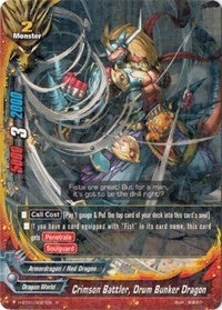 Image for Crimson Battler, Drum Bunker Dragon (Neo Enforcer ver.E) (H-BT01/0021EN) - Future Card BuddyFight