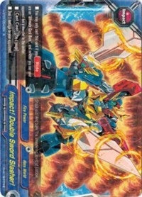 Image for Impact! Double Sword Slasher! (Neo Enforcer ver.E) (H-BT01/0040EN) - Future Card BuddyFight