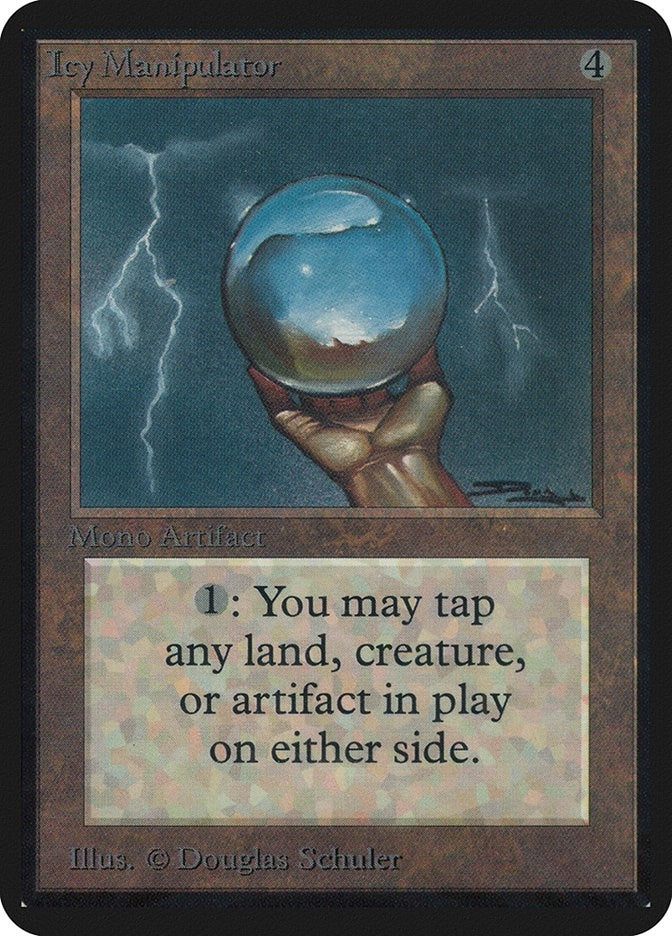 Image for Icy Manipulator (Alpha Edition) - Magic: The Gathering