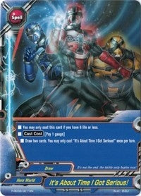 Image for It's About Time I Got Serious! (Trial Deck: Radiant Force) (H-SD02/0011EN) - Future Card BuddyFight