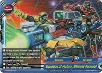 Image for Equation of Victory, Winning Formula! (RR Foil) (Trial Deck: Radiant Force) (H-SD02/0016EN) - Future Card BuddyFight
