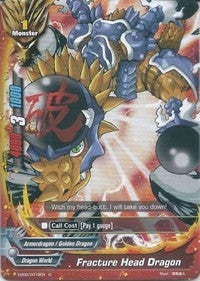 Image for Fracture Head Dragon (Great Clash!! Dragon VS Danger) (EB02/0019EN) - Future Card BuddyFight