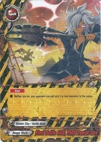 Image for Final Battle Skill, MAJI Demon Slay (Great Clash!! Dragon VS Danger) (EB02/0046EN) - Future Card BuddyFight
