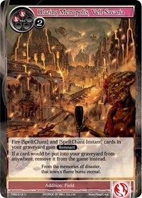 Image for Blazing Metropolis, Vell-Savaria (The Moonlit Savior) (TMS-019) - Force of Will