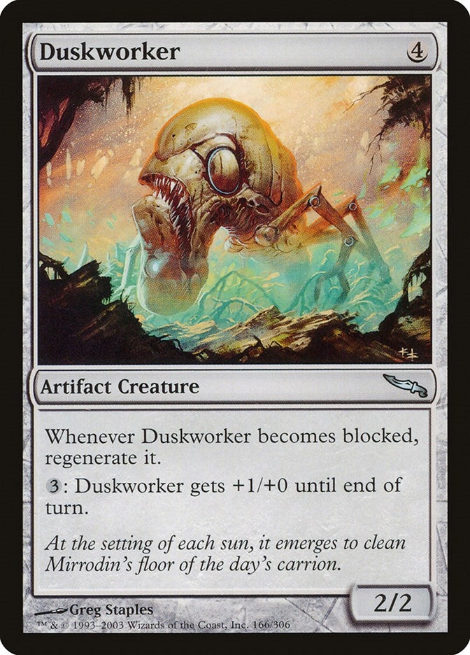 Image for Duskworker (Mirrodin) (166) - Magic: The Gathering