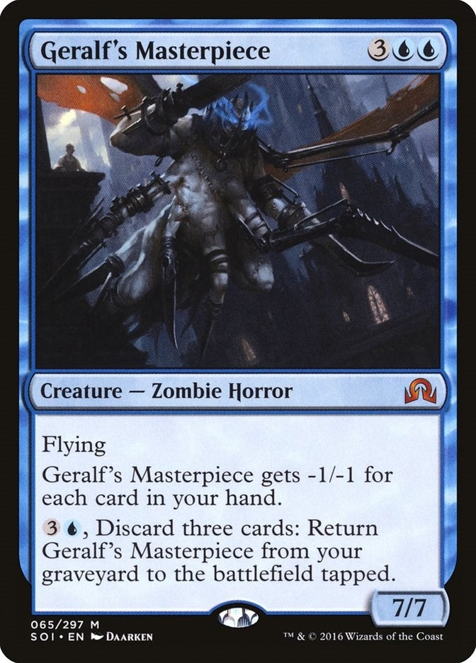 Image for Geralf's Masterpiece (Shadows over Innistrad) (65) - Magic: The Gathering